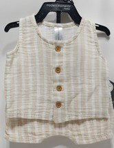 Modern Moments by Gerber Baby Boy Top and Short Outfit Set, Beige Size 24M - $15.83