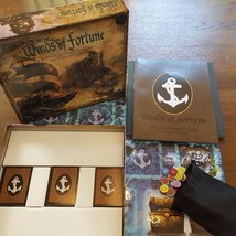 Winds of Fortune Board Game Naval Strategy Pirates Tall Ships Safe Haven... - $49.50