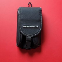 Official Game Boy Advance SP Carry Travel System Case Black Missing Strap - $28.02