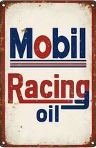 Mobil Exxon Retro Vintage Gas Gasoline Oil Tin Sign 8x12 inches Station H - $34.91 CAD