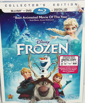 Disney Frozen Blu Ray Dvd Digital HD Copy Slipcover Collectors Edition Sealed - £31.41 GBP