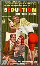 Vintage 1959 Seduction on the Run Sleaze Paperback Novel Books Louis Fis... - £7.09 GBP
