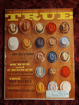 True June 1962 Men&#39;s Hats Whitey Ford Roy Rogers Kudu Sam Snead Juego Del Pato - £7.64 GBP