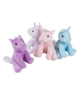 4-Pack 7 Plush Unicorn Toy Stuffed Animal For Kids Birthday Baby Shower ... - £27.16 GBP