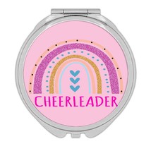 For Best Cheerleader : Gift Compact Mirror Cute Art Print Friend Sports ... - $12.99