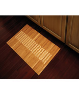 Bamboo Rug Kitchen/Bath Mat- 24&quot; x 36&quot; High Quality Glossy Finish Anji M... - £75.93 GBP