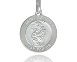 Ver saint anthony medal 5 8 in round made in italy free 24 in surgical steel chain thumb155 crop