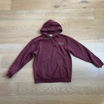 SCOTCH &amp; SODA Wine Relaxed Fit Fleece Graphic Hoodie Medium - $54.99