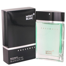 Presence by Mont Blanc Eau De Toilette Spray 2.5 oz For Men - £53.50 GBP