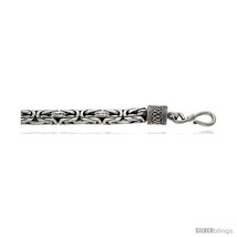 Length 30 - Sterling Silver Round Bali BYZANTINE Chain Necklaces &amp; Bracelets 10  - £1,203.40 GBP