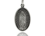 Dalupe medal oval 7 8 x 1 2 in round made in italy free 24 in surgical steel chain thumb155 crop