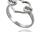Sterling silver love heart ring 1 2 in wide thumb155 crop