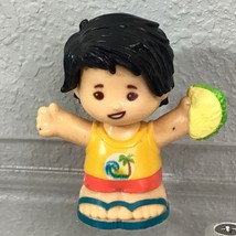 Fisher Price Little People City Boy Taco Truck Surfer Beach Boy - $5.93