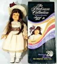 16" Platinum Collection Porcelain Musical Doll "Sarah" Plays "Feelings" - £15.50 GBP