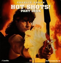 Hot Shots Part Deux Valeria Golino Laserdisc Rare - $9.95