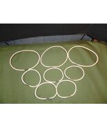 8 QTY BUNGEE CORD CORDS MINIATURE RING ELASTIC TIES 4 INCH AND 7 INCH RO... - $24.41 CAD
