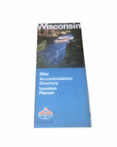 Standard Oil Wisconsin Road Map, Accomodation Directory &amp; Vacation Planner - £6.41 GBP