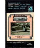 RONNIE ALDRICH THE WAY WE WERE  STEREO CASSETTE TAPE RARE - $9.50 CAD