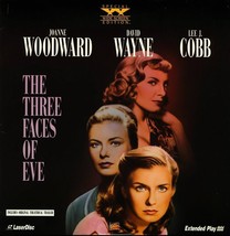 Three Faces Of Eve Joan Woodward Laserdisc  Rare - £7.95 GBP