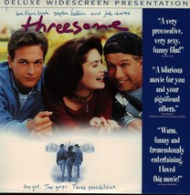 Threesome Lara Flynn Boyle Laserdisc  Rare - £7.95 GBP