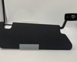 2007-2009 Jeep Wrangler Passenger Sun Visor Sunvisor Black OEM I01B40054 - $51.97