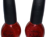 (Pack Of 2) Nicole By OPI #NI 189 BERRY SWEET Nail Polish/ Lacquer NEW/HTF - $19.77