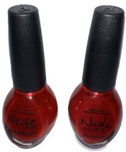 (Pack Of 2) Nicole By Opi #Ni 189 Berry Sweet Nail Polish/ Lacquer NEW/HTF - £15.55 GBP