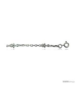 Sterling Silver Anklet w/ Teeny  - £31.05 GBP