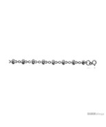 Sterling Silver Anklet w/ Heart  - £45.21 GBP