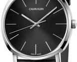 CALVIN KLEIN K8Q311C1 POSH noir&amp;argent Acier inoxydable Montre analogiqu... - £103.06 GBP