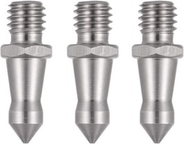 Foto&amp;Tech Stainless Steel 3/8 Inch Foot Spikes Compatible With Andoer, 3 Pieces - £33.56 GBP