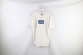 Vintage Reebok Mens Small Spell Out Indianapolis Colts Football T-Shirt White - £27.65 GBP
