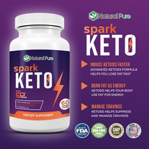 1 Bottle Spark Keto Pills K3 Mineral Supplement BHB Ketones Shark Tank - $30.31