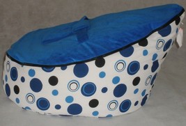 Style Newest Canvas Dots Baby Bean Bag Portable Seat Without Beans Free ... - $49.99