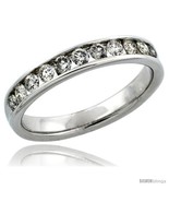 Size 12.5 - 10k White Gold 11-Stone Men&#39;s Diamond Ring Band w/ 0.81 Carat  - £1,180.84 GBP
