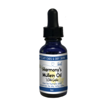 Harmony&#39;s Mullein Ear Oil + Garlic- 1oz - £6.60 GBP