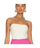 WeWoreWhat Tube Top Whisper White XS NEW - $25.00