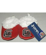 South Carolina Gamecocks Shoes Baby Slippers Size 3/6 6/9 Months Footies... - £11.60 GBP