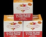 DR. FRED SUMMIT  Ultra Blend &amp; Tone Cream 2oz Lot Of 3 New - £46.70 GBP