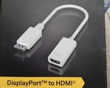NXT Technologies Display Port to HDMI Adapter -NX50715- 4K Ultra HD Reso... - $9.89