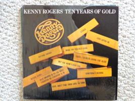 Kenny Rogers Ten Years of Gold LP Album UA-LA835-H, 1977(#2196) - £9.43 GBP