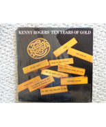 Kenny Rogers Ten Years of Gold LP Album UA-LA835-H, 1977(#2196) - £9.38 GBP