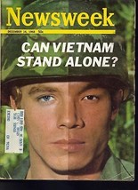 Newsweek Can Vietnam Stand Alone December 16, 1968 - £11.82 GBP