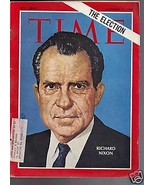 Time Magazine Richard Nixon November 15. 1968 - £11.67 GBP