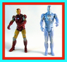 Iron Man   Set *2 Iron Man Action Figures ,Collector&#39;s Figures ,High Quality - £23.15 GBP