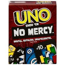 Mattel Games UNO Show em No Mercy Card Game for Kids, Adults &amp; Family Parties a - £11.72 GBP
