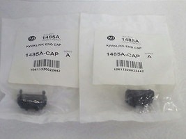 (2) NEW  Allen-Bradley 1485A-CAP Flat Media System KwikLink Flat Cable End Cap - £5.45 GBP