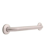 Franklin Brass 5718PS 18&quot; Bath Safety Concealed Mount Grab Bar Peened St... - £41.50 GBP