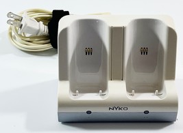 Nyko Charge Station 87000-A50 | for Nintendo Wii | White | w/ 2 Battery ... - $9.89
