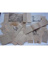 Vintage Assorted Women’s Newspaper Clippings 1930s Lot of 23 - $5.47 CAD